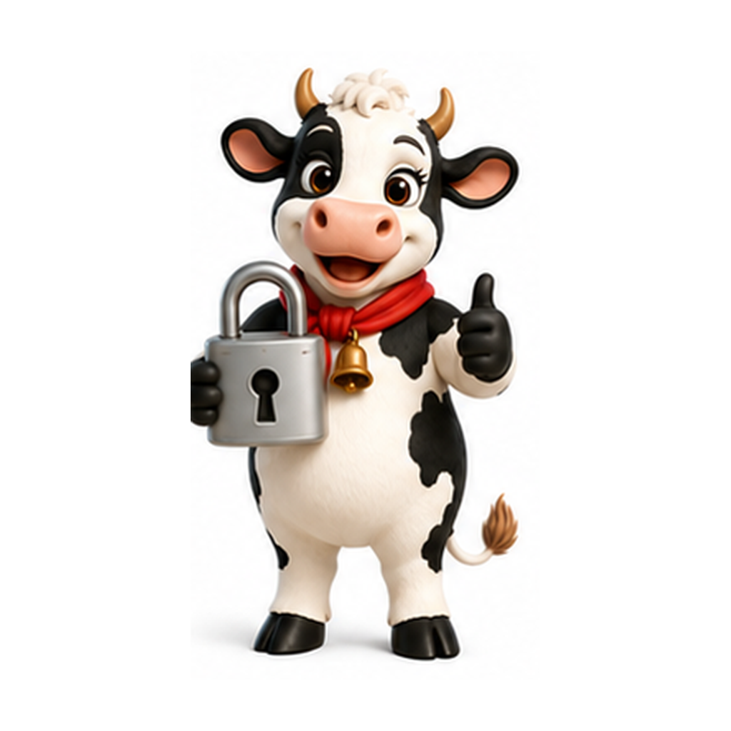 SWIZA tient un cadenas