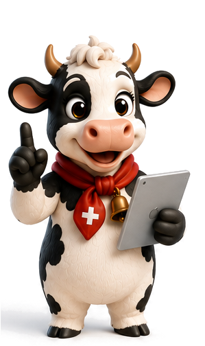 SWIZÀ tient une tablette pour RSA